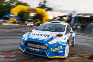 Rallye Český Krumlov: Super RZ na výstavišti v Českých Budějovicích 2018